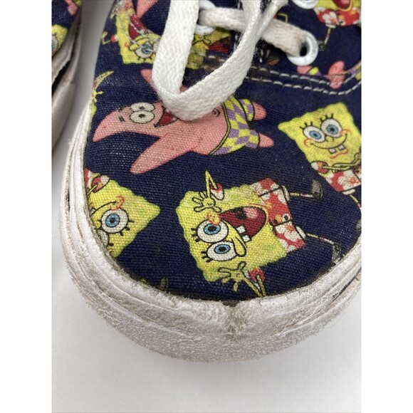 VANS Spongebob “Alohabob” Comfy Cush Authentic Men’s Size 6 / Women 7.5 Skate - Picture 6 of 11